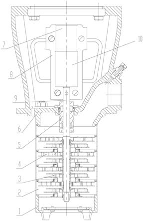 新型浸入式立式多级离心泵的制作方法