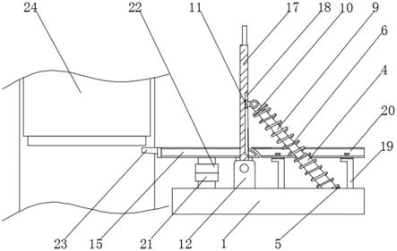 矿井井底用手动摇台的制作方法