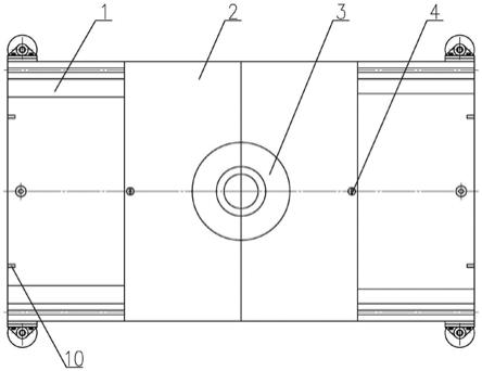 旋挖钻机潜孔锤钻进工艺用钻杆提下钻装置