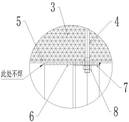 磷酸铁回转窑筒体部的制作方法