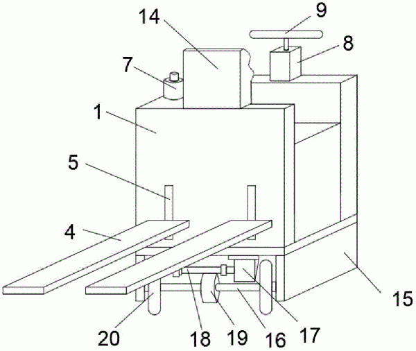 皮带输送机移动助力器