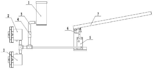 升降机液压缓降装置的制作方法