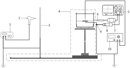 针-板电极放电实验系统