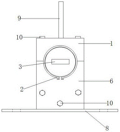 螺旋输送机连接轴支撑装置