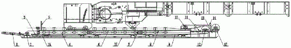 矮型封闭式结构带式输送机机尾