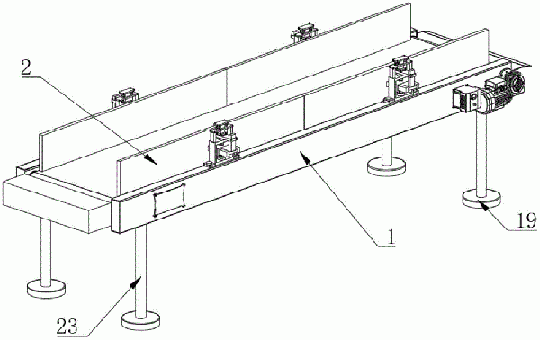 具有防掉料机构的带式输送机