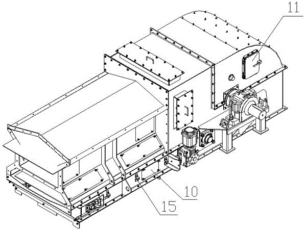 轻型气垫带式输送机清扫结构