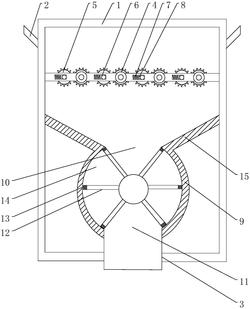 搅拌站粉料进料装置