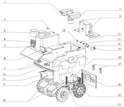 矿热炉巡检机器人控制系统及方法