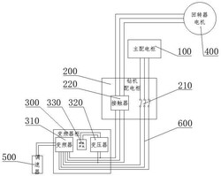 用于水下潜孔钻机的回转器电动机可变速装置