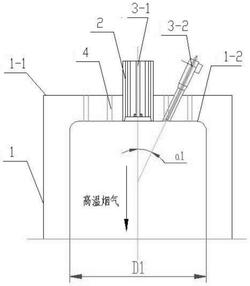 正压焚烧炉顶烧装置
