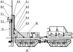 双节履带式冻土钻机