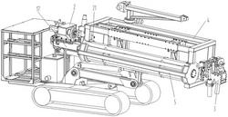 可自动装卸钻杆的多钻杆钻机