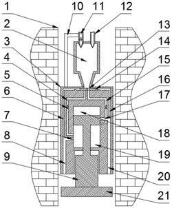 超燃式双作用孔底冲击碎岩钻具及孔底冲击碎岩方法