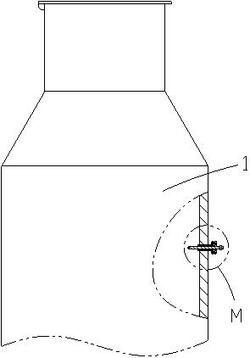 高含氟焚烧炉炉内温度变送器安装结构