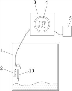 电铲挖掘机内集中润滑油箱油量监测装置