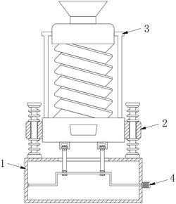 带有振摆设备的螺旋溜槽