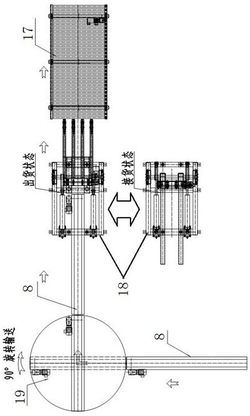 带转向输送功能的竖身机