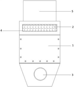 用于防止斗式提升机观察口漏料的装置及斗式提升机