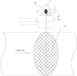 用于主通风机蝶阀的开合度指示装置