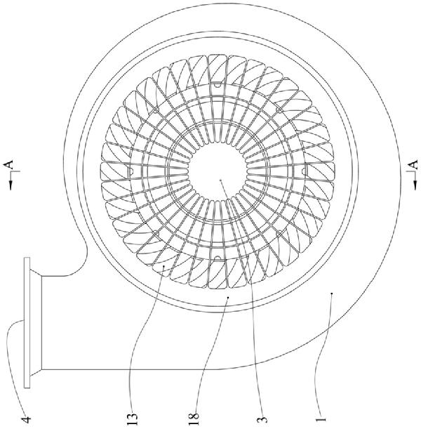 环保低噪声减震交流离心风机