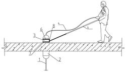 楼板测厚仪辅助杆