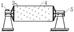 能让球石在连续球磨机运行过程中均匀分布的筒体