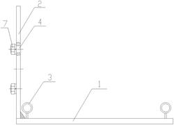 立式轧机夹紧缸检修用安全吊具