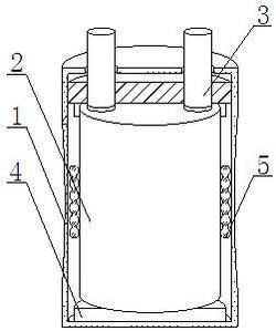 电解电容器工作电解液防漏装置