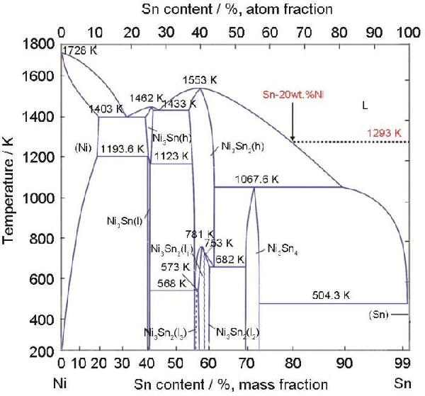 重力对Sn-20% Ni合金的初生相形态和包晶反应的影响
