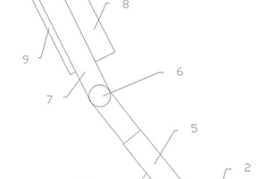 用于岩质高陡边坡地质产状测量的罗盘辅助装置