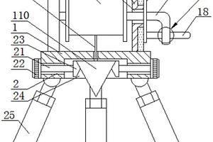 地质勘探用目标铅锥三脚架