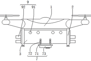 利用无人机探测矿坑环境的装置