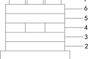 具有能带梯度的钙钛矿可见光探测器及其制备方法