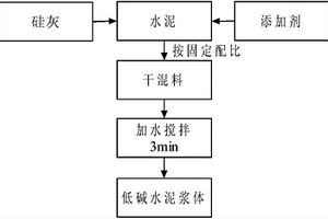 高放废物地质处置库专用低碱水泥