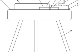 用于地质工程检测的测量工具固定装置