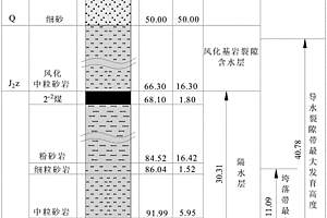 覆岩水文地质条件扰动下煤水双资源矿井开采模式