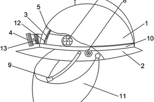 基于红外线传感器的矿用生命体征探测帽