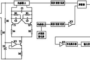 矿用带式输送机金属探测装置