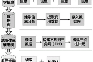 山地三维地质体建模方法及综合地学信息演示系统