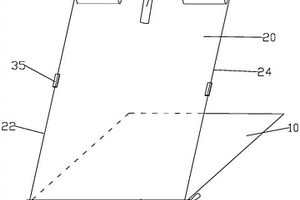 巷道中测量地质产状的辅助工具