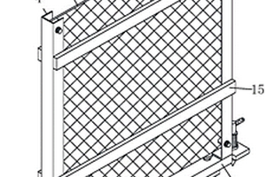 便于固定的崩塌地质灾害治理用防护网