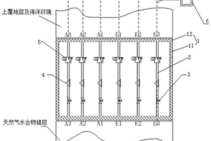 天然气水合物开采泄漏的地质通道模拟系统及方法
