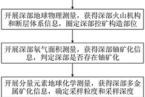 火山岩型铀多金属矿深部矿体探测方法