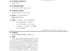 地质油气藏中的生物燃料气体的产生