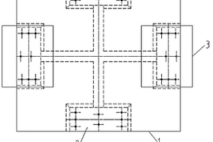 三维地质力学模型仿真系统的地基结构及其施工方法
