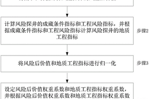 风险探井勘探决策方法及系统