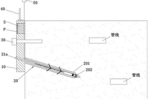 基于BIM的基坑周边管线与锚索碰撞检测的辅助装置