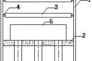 利用钢板桩作为支护围堰的基坑施工方法