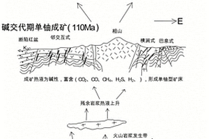 针对热液型钍矿床成矿模式构建的方法